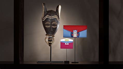 gaston vuitton african masks